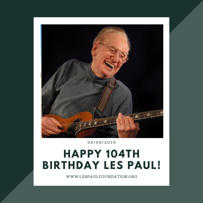 HearingHealthFn's tweet photo. Musician and inventor Les Paul would have celebrated his 104th birthday this month. We appreciate the support we have received from @lespaulfound to fund research for tinnitus treatments and cures. https://t.co/u2YdtUFXvw
