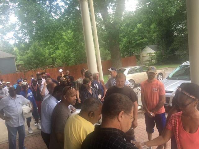 ConsolidatedBap's tweet photo. We love. We serve. We honor God.
A special thanks to our Mighty Men who ministered in song all morning and then made it to Church Under the Bridge to serve others. You are truly MIGHTY MEN OF GOD!!
#WeAreCBC #CUTB #LexingtonKY https://t.co/R0IA66qQev