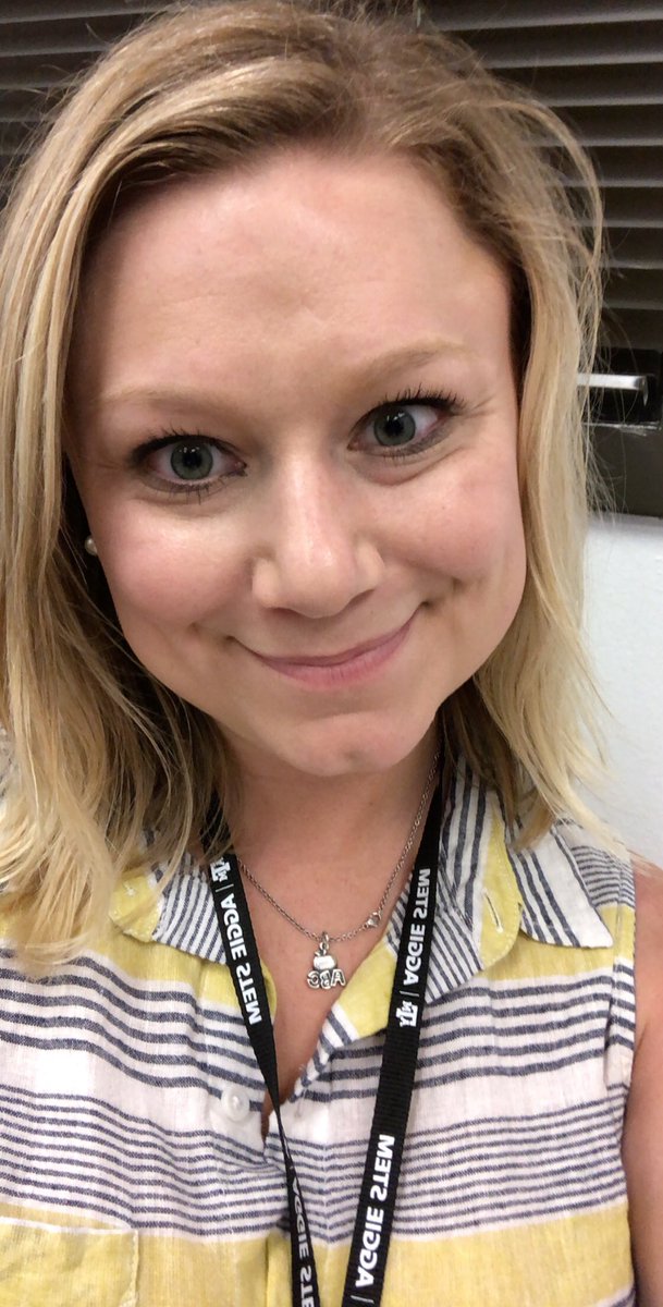 Miss_Howard1's tweet photo. Day 1 of Aggie STEM Teacher Boot Camp is almost in the books! I have already learned so many new and exciting things to take back to my classroom! @TAMU @KleinISD #AggieSTEM #Kindergarten @HaudeKISD @tamuvetmed https://t.co/P1Ul40NrSB