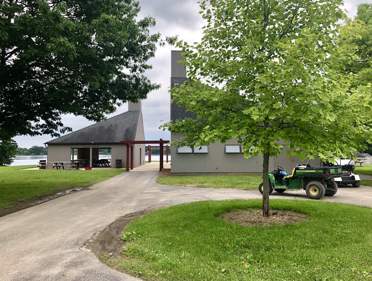 But Osler’s major work at Independence Lake is the summer camp pavilion, which he designed in collaboration with his son.