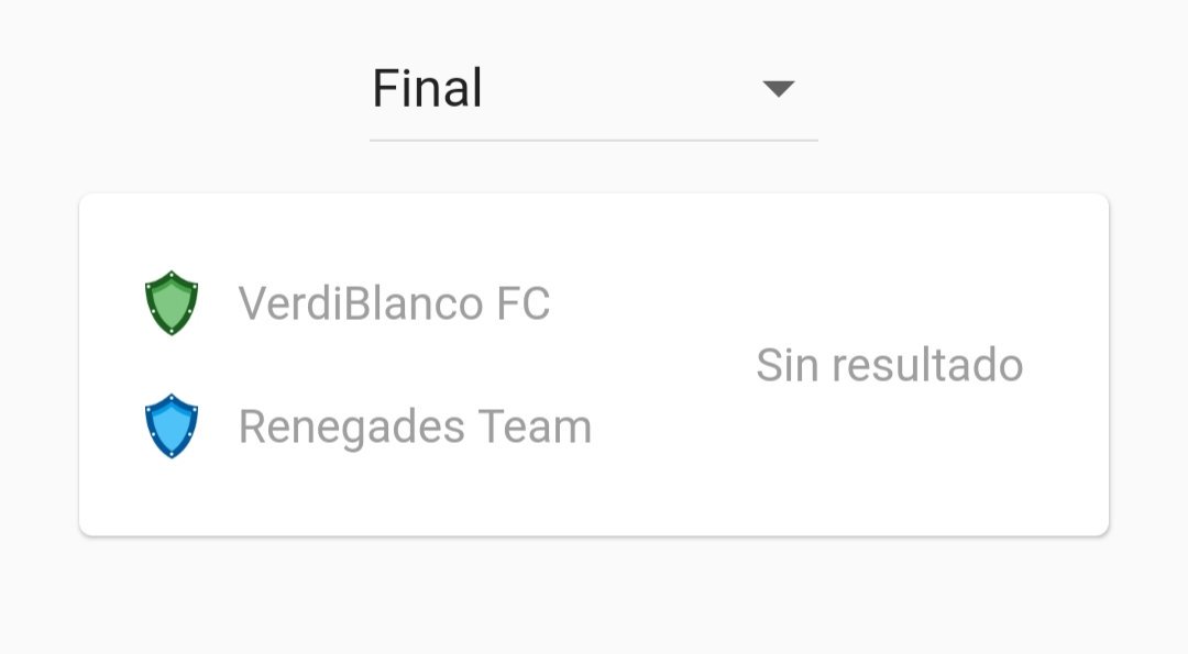 Ya se jugó la otra semis y tenemos final para determinar cuál será el equipo que ascienda a la 1.ª División de la TPF United League

@RenegadesFIFA vs <a href="/AsTeam20/">♠️ As Team ♠️</a> 
(4-1)

Final Jueves 27 
<a href="/VerdiblancoF/">VerdiBlanco FC</a> vs @RenegadesFIFA