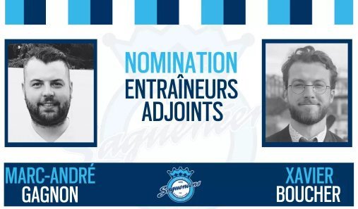Les Espoirs tiennent à remercier @Coach_Gagnon pour tout son travail et le temps investi au sein de l'organisation.

Il s'attaquera à un nouveau défi alors qu'il sera entraîneur-adjoint avec les <a href="/SagueneensLHJMQ/">Saguenéens</a>.

Merci et bonne chance pour la suite! #Développerlexcellence