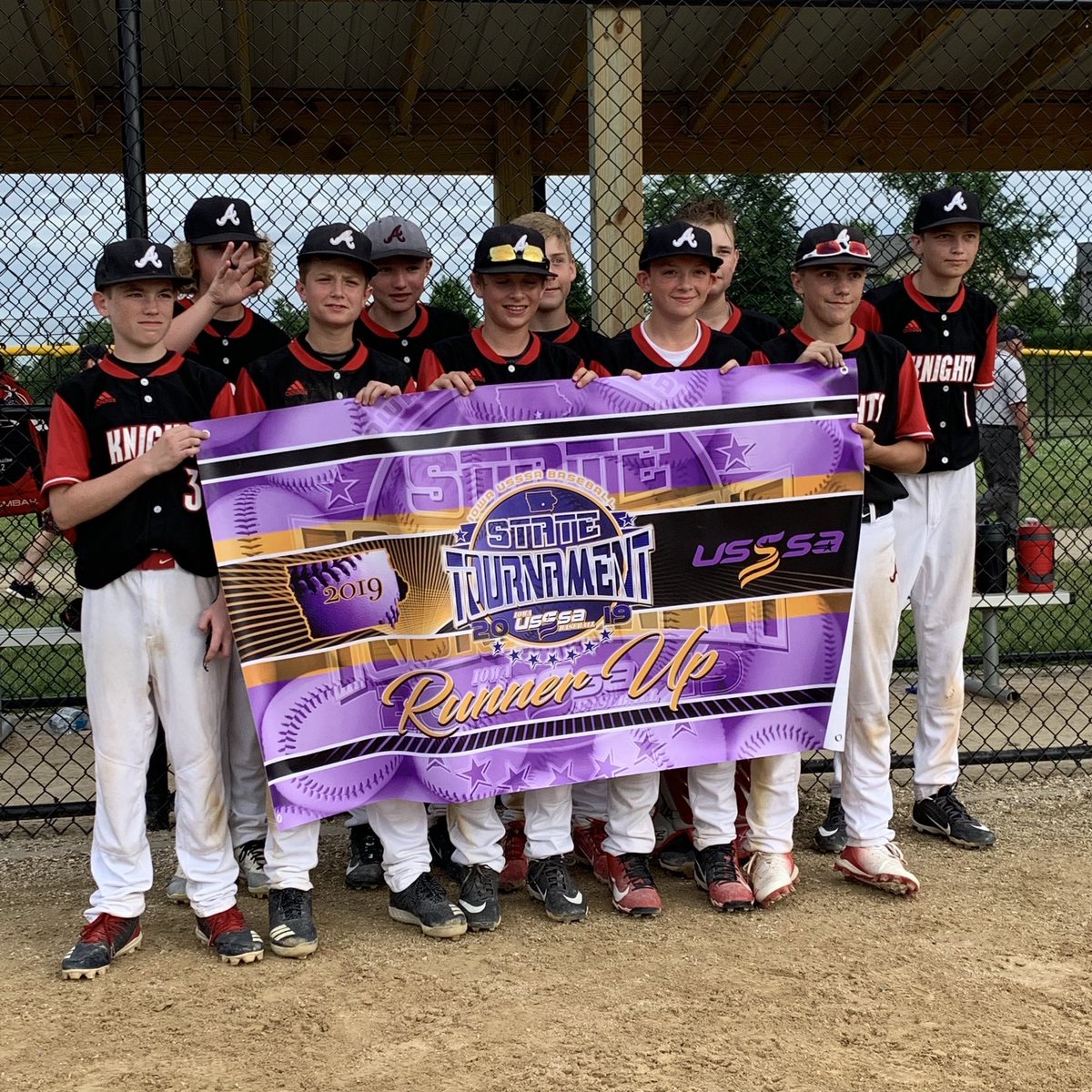 QCA_Knights's tweet photo. The 13U @QCA_Knights had strong finish to the season this weekend at the @IowaUSSSA AAA State Tourney, finishing as Runner-Up against great competition! Heck of a run boys 👊💪⚾️. Congratulations to the players and coaching staff on an excellent season!! #HaveFunPlayHardToWin https://t.co/zpPYrEFUA8