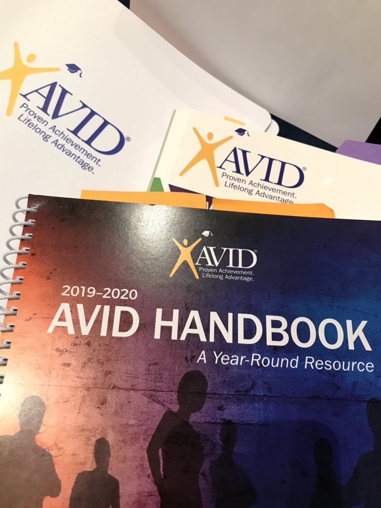 MooCounselor's tweet photo. Crash course in #AVID this week! #AVIDSI19 #ProudToBeHSD https://t.co/0bWvZZvjIP