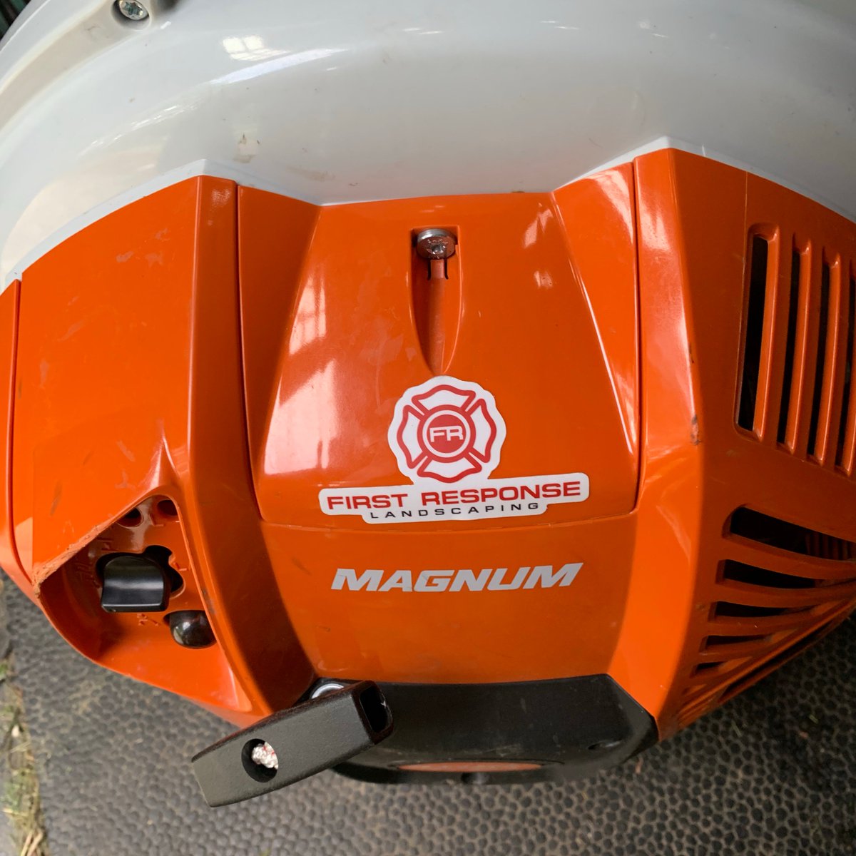 FirstResponseLS's tweet image. The new stickers are in and they look great on the equipment!