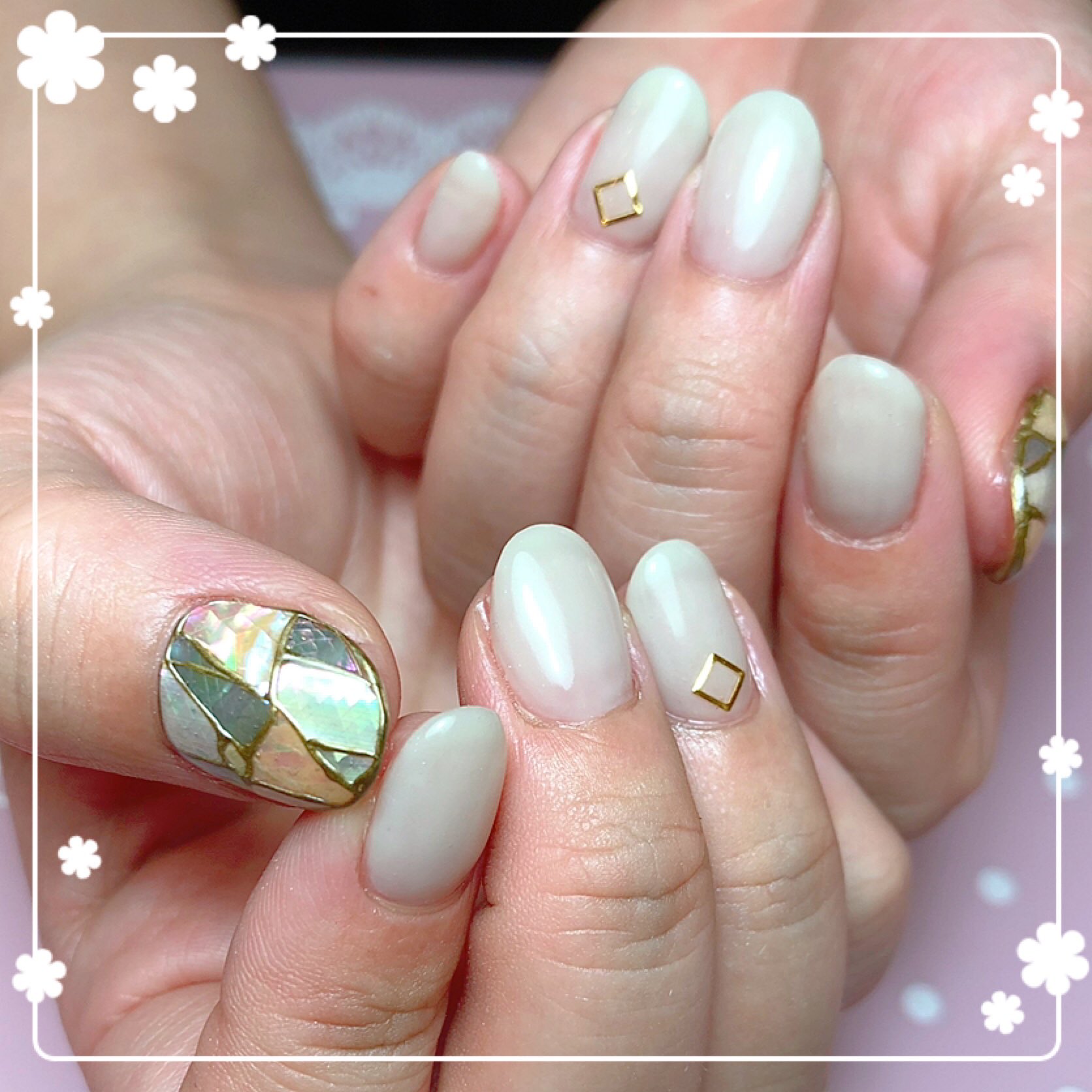 Nailist まあむ 마아무 در توییتر お客様ネイル シェルシートでステンドグラス風 ジェルネイル ステンドグラス ネイル シェルシート シェル ネイルデザイン ネイルアート ワンカラー シアーカラー 大人ネイル 大人可愛い トレンド 美甲