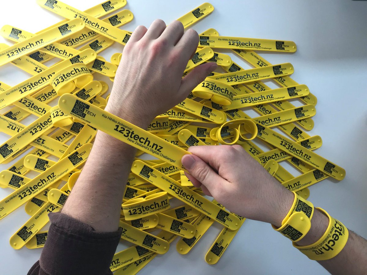 123tech_nz's tweet photo. We have LOVED the stories that teachers have sent us about their 123Tech experiences so much that we are doing this again, upload a pic of your students doing the 123Tech challenge, tag us in it and we will send you enough snap bands for your class and a wee gift for you! https://t.co/ArQ8qEZe99
