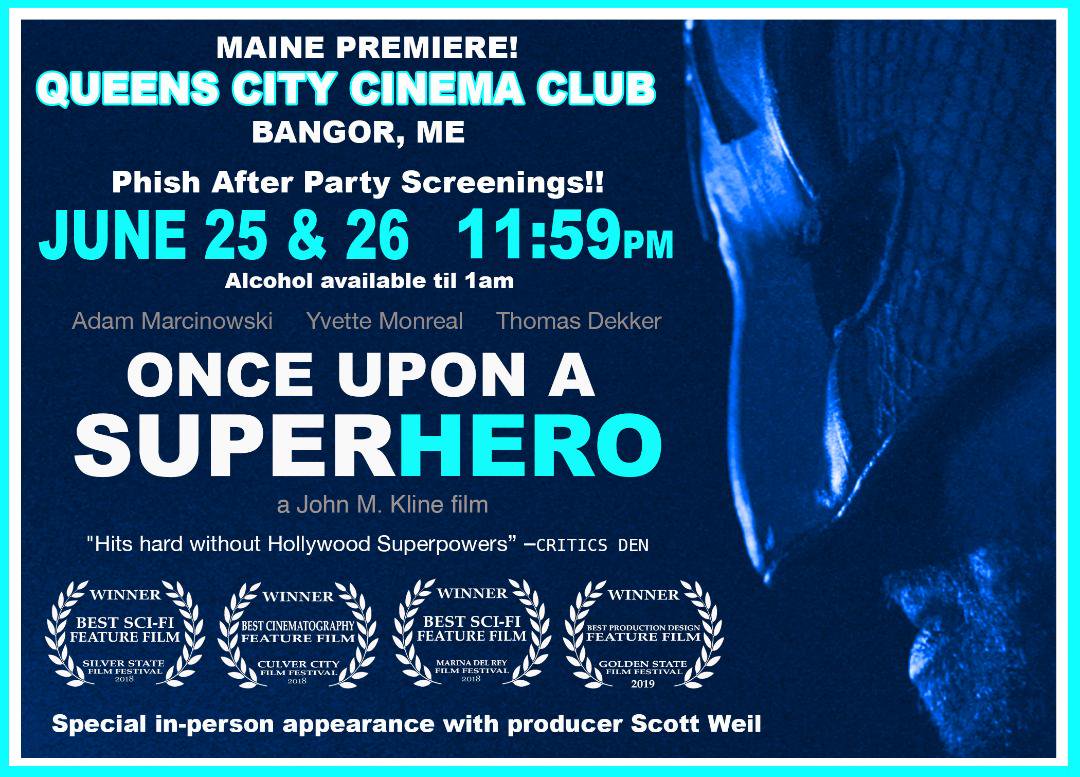 SolarFlareOUSH's tweet photo. #superhero #exploitation #movie with #sex,  #drugs,  #violence and complete insanity! see it tomorrow night after Phish's performance. Music, food and alcohol served until 1am. #movie #premiere #bangor #maine #superhero #antisuperhero

https://t.co/ZQqD3gOZ29 https://t.co/U2mzORHcg8