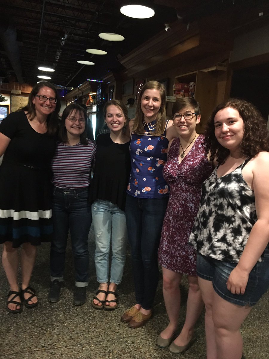 Rebecca_S_Snell's tweet photo. Congratulations to @abby_goszka on her successful thesis defense!
#SoProud First grad student from the #SnellLab! https://t.co/Njn6s14EVm
