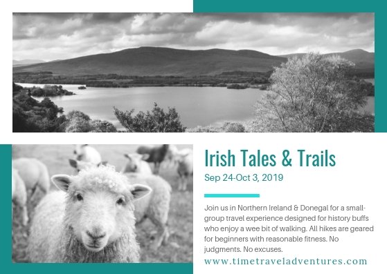 TimeTravelAdvs's tweet photo. What are ewe doing this Fall?

#discoverireland #offthebeatenpath #donegal #solotravel #nationalgeographic #historybuff #bucketlist https://t.co/FAYE0UFMDg