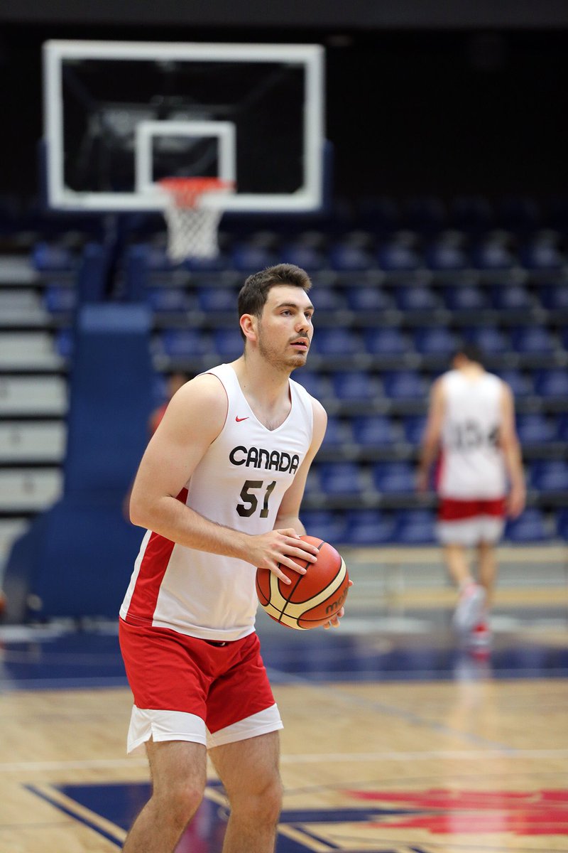 RyanDickison7's tweet photo. Sackville, Nova Scotia’s Alex Carson (@AlexCarson_) getting shots up @CanBball 2019 @FISU Summer Universiade Training Camp in Toronto.

@Napoli2019_ita @DalTigers @AUS_SUA @USPORTSca @USPORTS_Bball @USPORTSIntl @BasketballNS

#Napoli2019 #ToBeUnique #WeAreTeamCanada

📸: @trungho https://t.co/5n2P5kL9Si