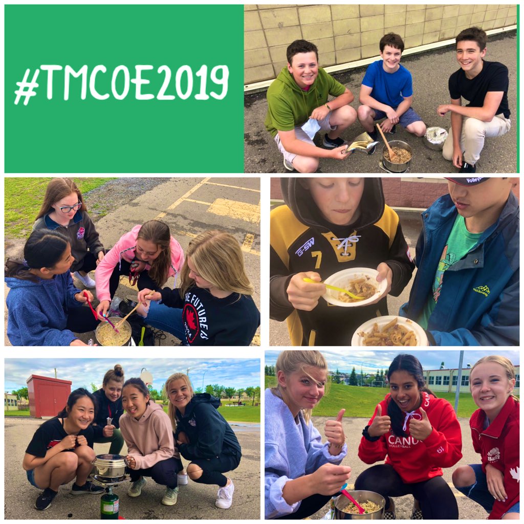 ceturbach's tweet photo. Rehydrated our dehydrated meals today! 🥣👅 #tmcoutdoored #tmctitans #lidbach8 https://t.co/gMfNRirJeN