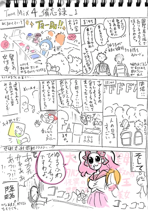 #TOONMIX4 備忘録① 