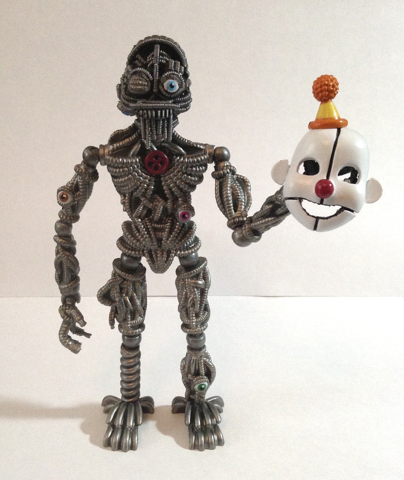 crazycreeper529 on Twitter: "I made a #custom Maskless #Ennard 5-Inch Figure using @OriginalFunko's Ennard. I took an extra Ennard head, pulled off the and made the face underneath. The wire for