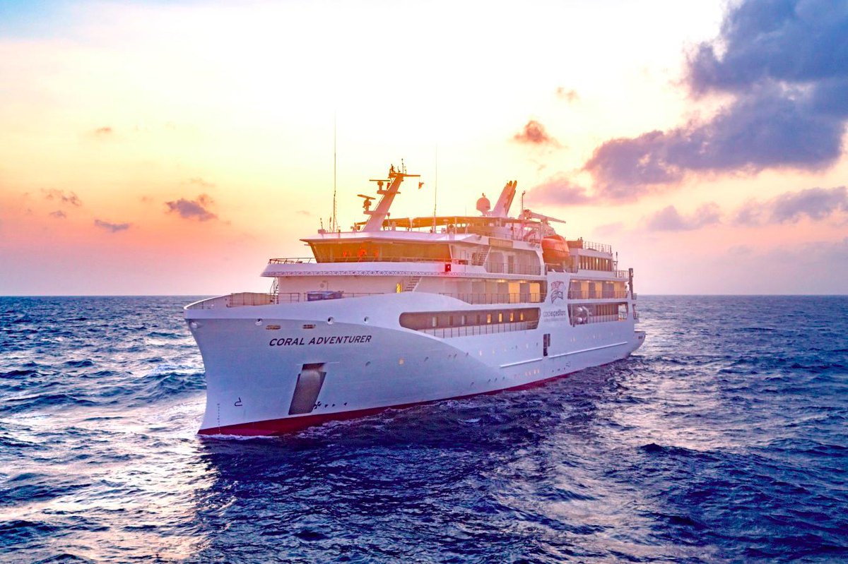 CruiseExpress's tweet photo. Explore the culture of remote islands on Australia’s doorstep Aboard Australia’s newest expedition ship, Coral Adventurer: https://t.co/QI7JDHnoqw https://t.co/6gM67bpaqh