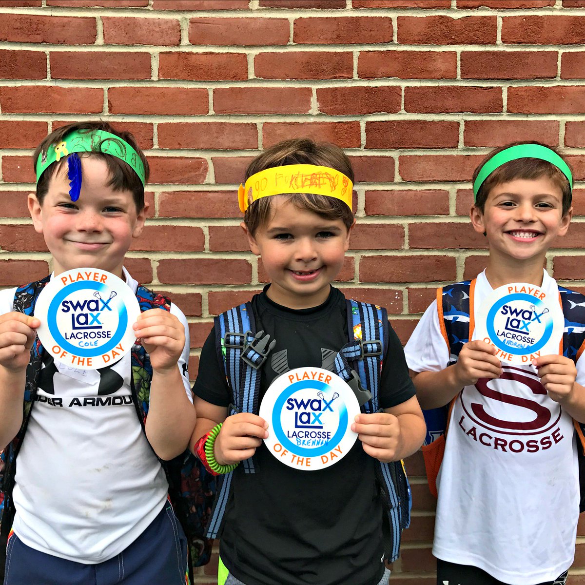 Whether improving at a skill or being kind to another camper, each day we select Players of the Day for a variety of reasons. The kids love it! 🥍#positivecoaching #njlacrossecamp #youthlacrosse #kidslacrosse #swaxlaxlacrossecamp
