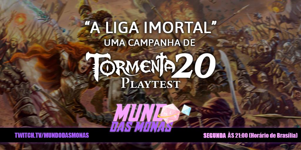 A aventura começa em alguns instantes....  

🔴 AO VIVO 🔴
twitch.tv/mundodasmonas/