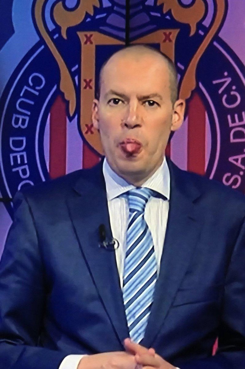 alexchaps's tweet photo. El mundo necesita un sticker de André Marin todo pedo sacando la lengua jajajajaajajajaja https://t.co/ZDPJ2E31WM