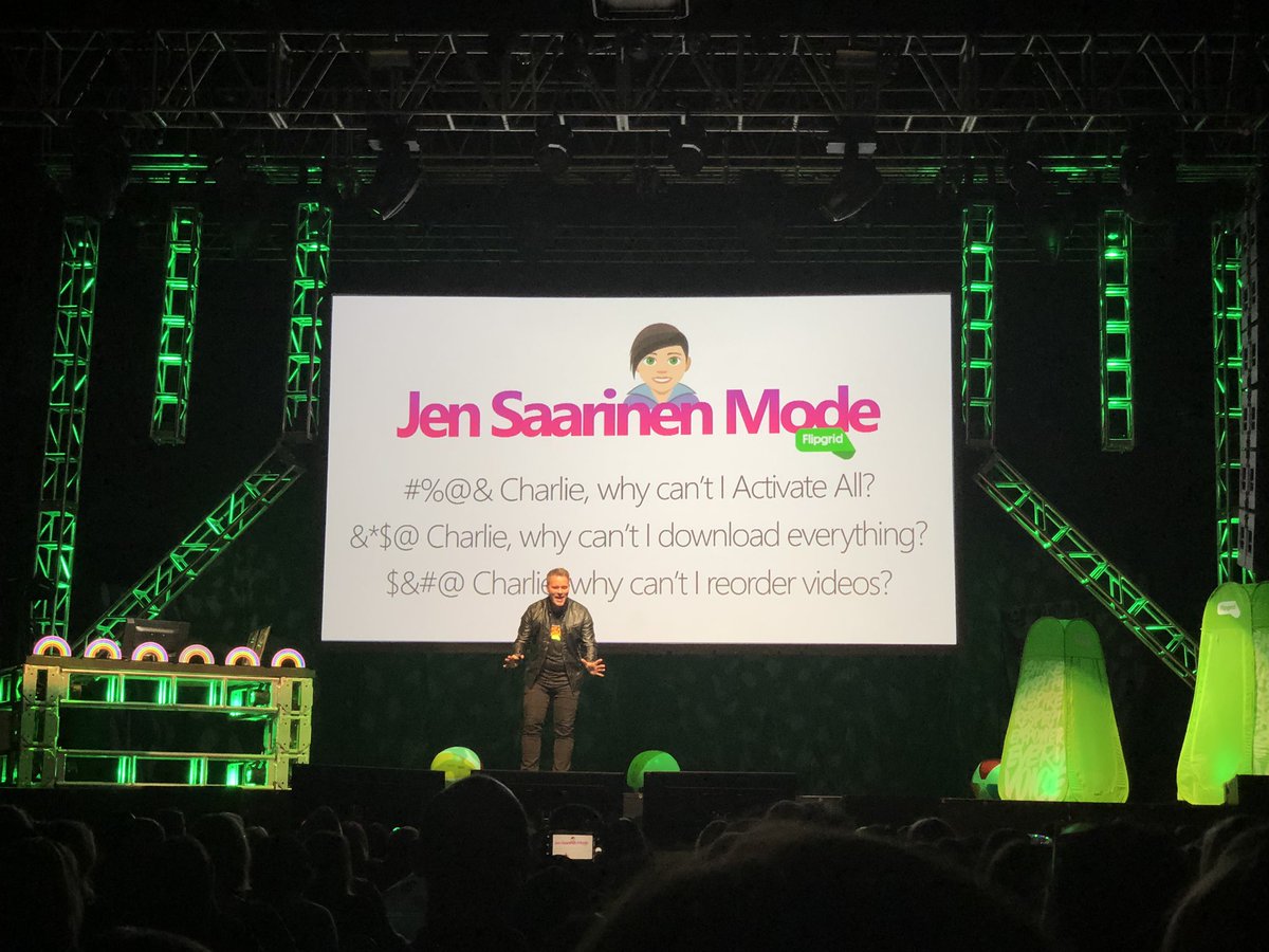 taralynnakamoto's tweet photo. Thank you Jen Saarinen for inspiring these amazing feature updates to @Flipgrid! #answertomyprayers #FlipgridLIVE #FlipGridFever  Activate All ✅ Download all the things ✅ Reorder the videos ✅ 🙌🏻 https://t.co/0mgBJAKcz6