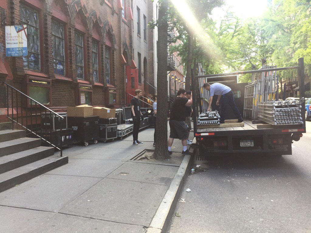 ISpyAMusical's tweet image. Our spy sources have reported a number of suspicious deliveries happening around St. Clement's Theatre this morning. What oh what could be happening? #LoadIn #ISpyAMusical #theater #musical #MusicalMonday #techweek