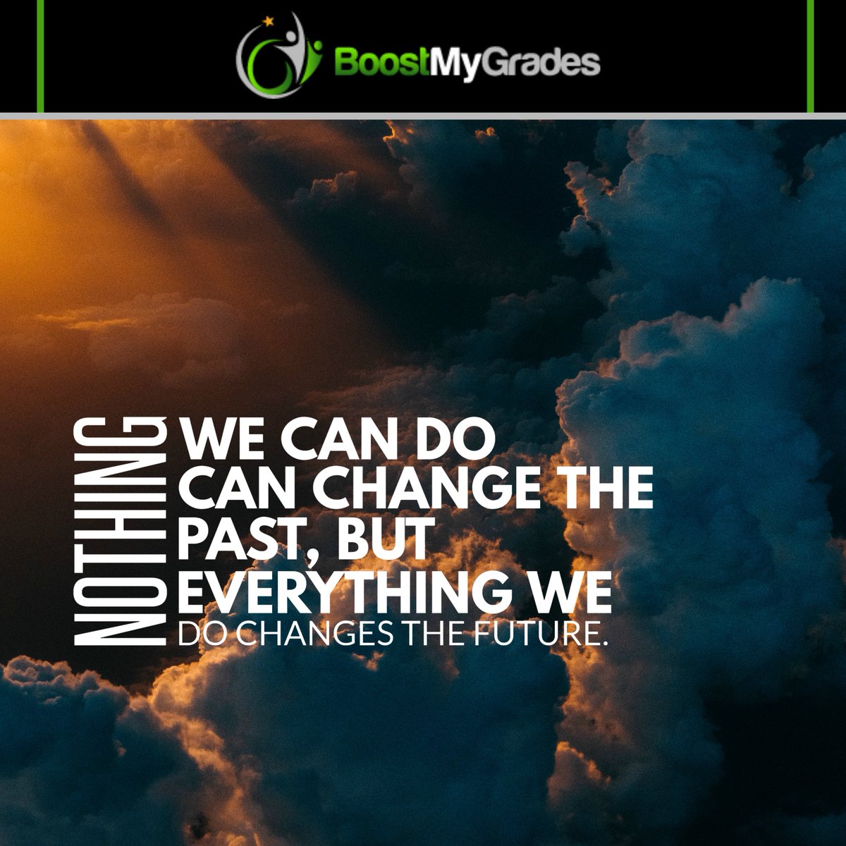 BoostMyGrades's tweet photo. "Nothing we can do can change the past, but everything we do changes the future."
#BoostMyGrades #BMG #OnlineClass #Quizzes #Exams #bestbud https://t.co/Oyna7UM0K2