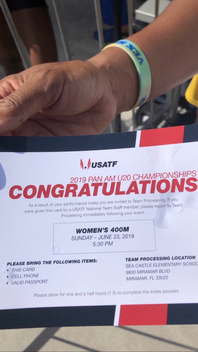 Congrats to Kimberly Harris She qualified at USATF U20 Championships in FL. and will be representing Team USA 4x400 Junior Team in Costa Rica next Month. Very proud of Her and all our student athletes! <a href="/GDPsports/">Gwinnett Daily Post</a> @GAMilesplit <a href="/VexSportsAtl/">VexSportsAtl</a>