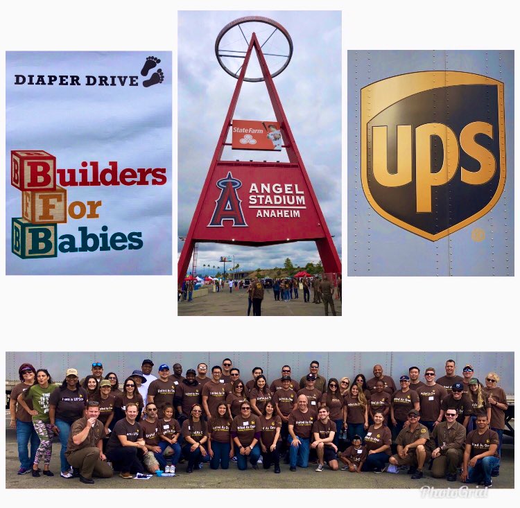 Thank You! To Over 100 UPSers that helped make this years HomeAid Essentials Diaper Drive a HUGE success.
<a href="/jrindafernshaw/">Fern Shaw</a> @SouthCalUPSers <a href="/HR_Christine/">Christine Castaldi</a>