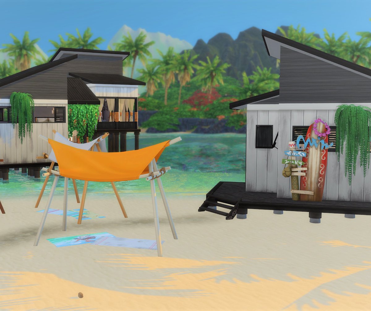 hiphipreneeYT's tweet photo. So happy with how my first Island Living build turned out! Sulani is incredibly beautiful, and I am all about these build/buy items. #ShowUsYourBuilds 

https://t.co/ZHPeFspaGb https://t.co/z7MKHvacY1
