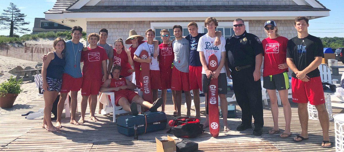 Great morning and safety meeting/training with the 2019 Lifeguard Crew for Sandy Beach today.  A real pleasure talking with you guys and gals!