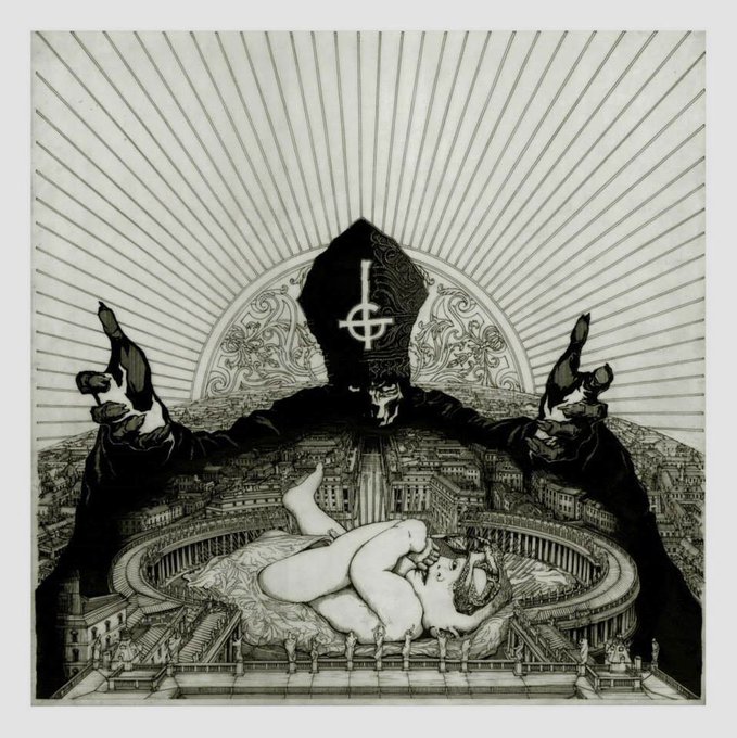 constantly thinking about Ghost B.C. artwork by Zbigniew M. Bielak 