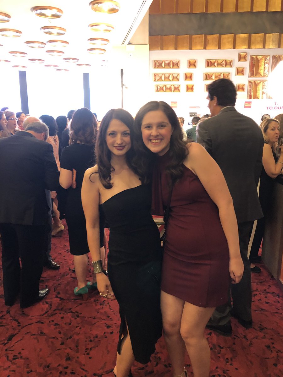 DrLisaKlein's tweet photo. With Avery Greenaway before the Jimmy Awards! Getting ready to see Morgan Traud on the Broadway stage! https://t.co/3XqVSVbLBb