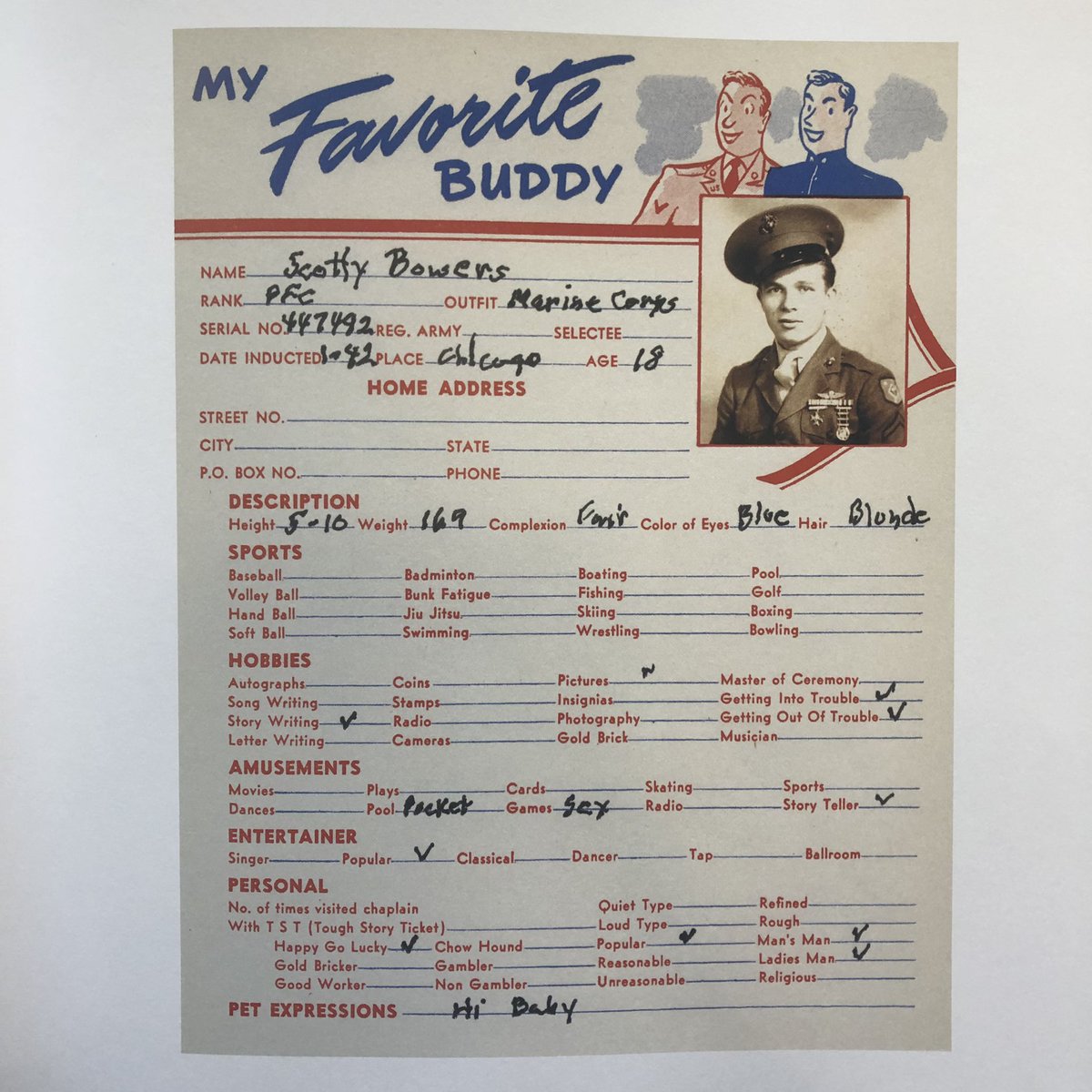 Wow. So, "your pal, your buddy, your Bucky."Anthony Oliveira @/meakoopa posted of this, &  @gaylibrary sent me these resources.In WWII, "buddy" relationships were intimate & significant. The term is historically tied to male soldiers & dying lovers.Rumlow was calling Steve gay.