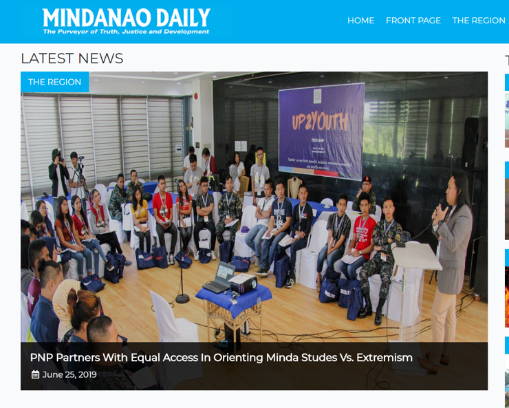 EqualAccessPH's tweet photo. See full story here: https://t.co/LWqKOcXHCD

#Up2YouthTechCamp #EAIPH #EUI #equalaccessinternational https://t.co/ckty81v4WF