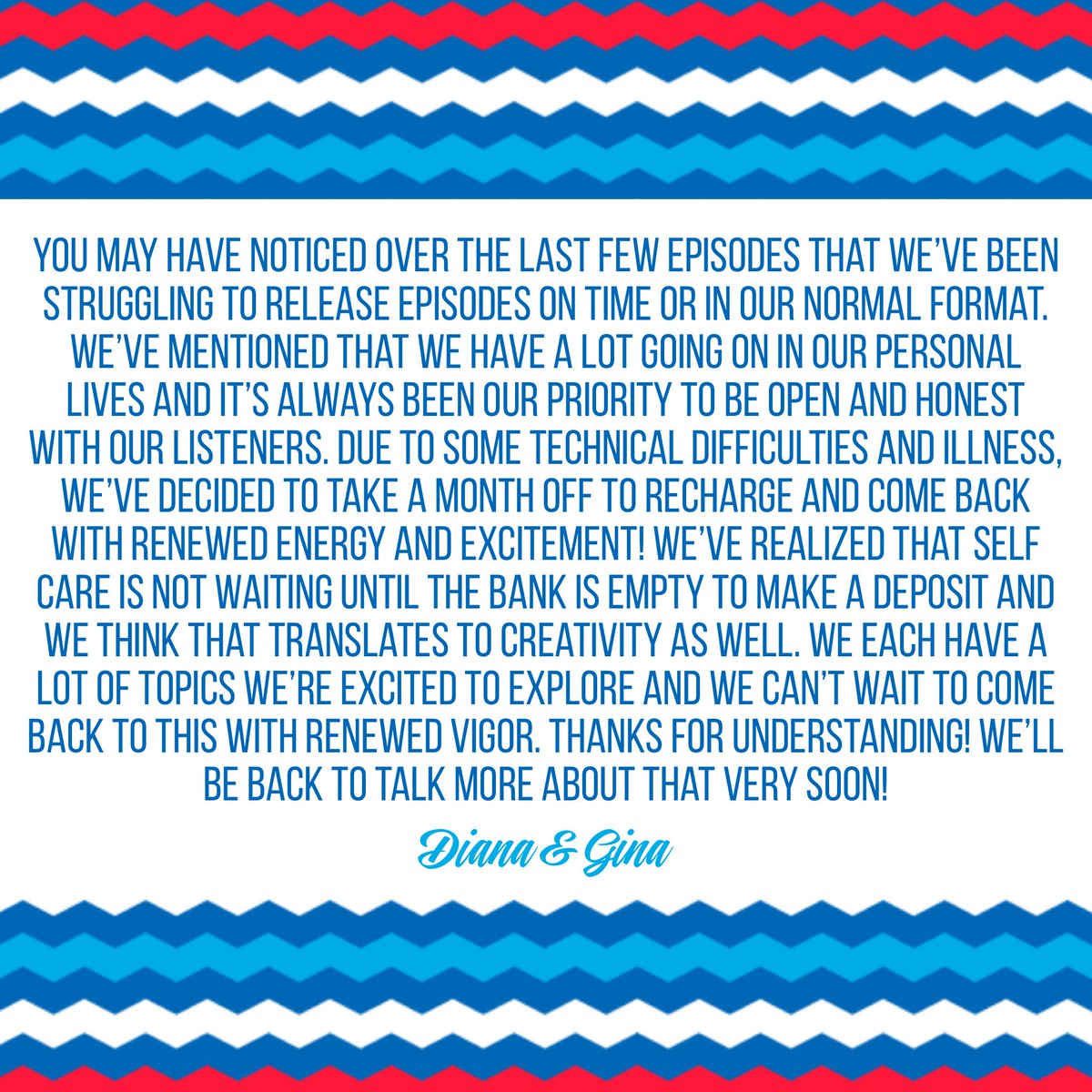 We have an announcement! 
#podcast