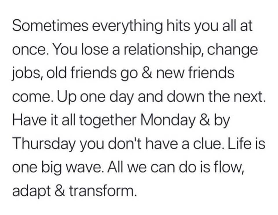 wookielover53's tweet photo. Go with the flow babygirl enjoy the ride #gowiththeflow #lifeisawave #upsanddowns #yougotthis https://t.co/VMROTqRKKT