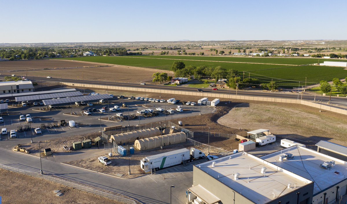 Here are some still fotos of the station & the tents being used outside. Children may be moved until conditions improve, but keep in mind, the #tentcity in #Tornillo also started with two rows of tents. #clint #Immigration #immigrantchildren #lafrontera #borderstories #elpaso