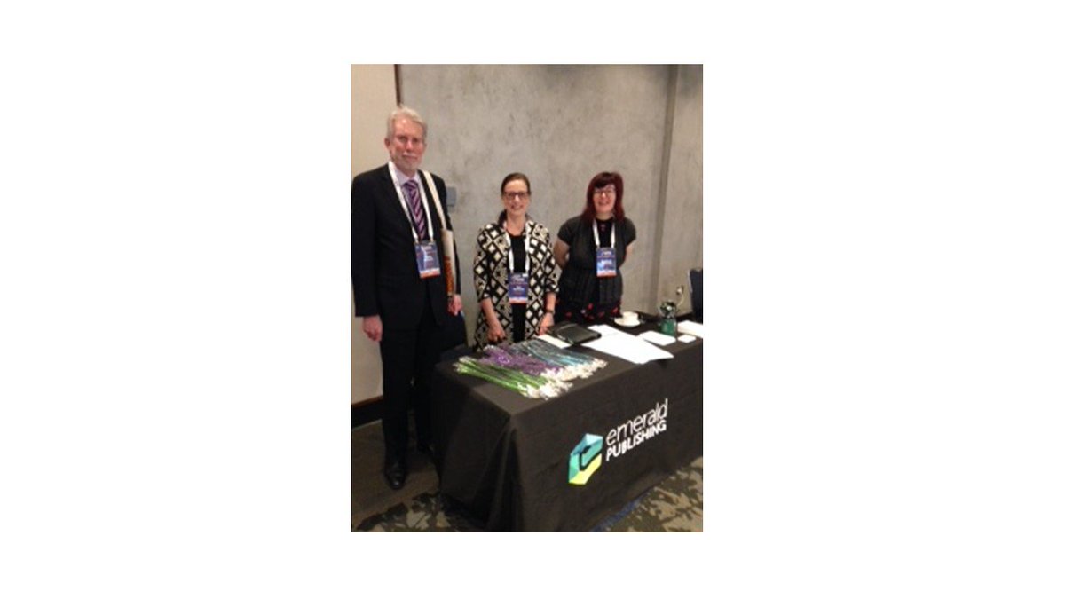 EmeraldANZ's tweet image. Great to see Ross Hallett and Vye Perone from @waikato; and @BJPiano from  @CurtinUni at our stand #IATUL19Aus… You too, come and say hi!! 👋 @EmeraldPublishing