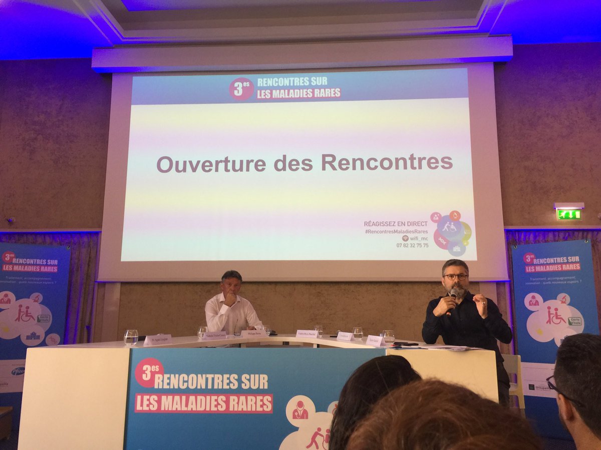 3ème Rencontres Maladie rares, c’est parti #RencontresMaladiesRares
