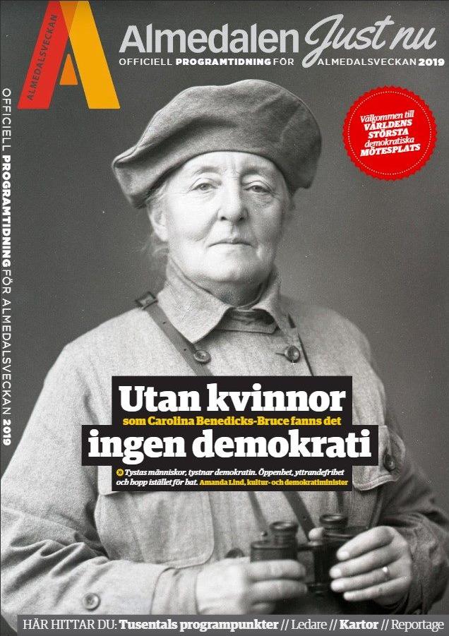 Årets programtidning! Finns att hämta på 58 platser, tidningsställ i  Almedalen och Visby men även Gotlands landsbygd, alla Destination Gotlands båtar och Visby flygplats. Välkommen till Almedalsveckan. #almedalen #almedalsveckan #almedalenjustnu #Visby #Gotland