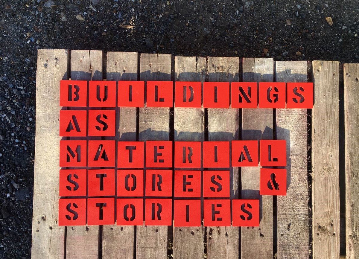 "Cities as Material Stores and Material Stories"

Waste Zone, London - While providing a solution for #waste management, these three insulating products contribute to the social fabric of the city 👉 swll.to/2lFFom with <a href="/uniofbrighton/">University of Brighton</a>
