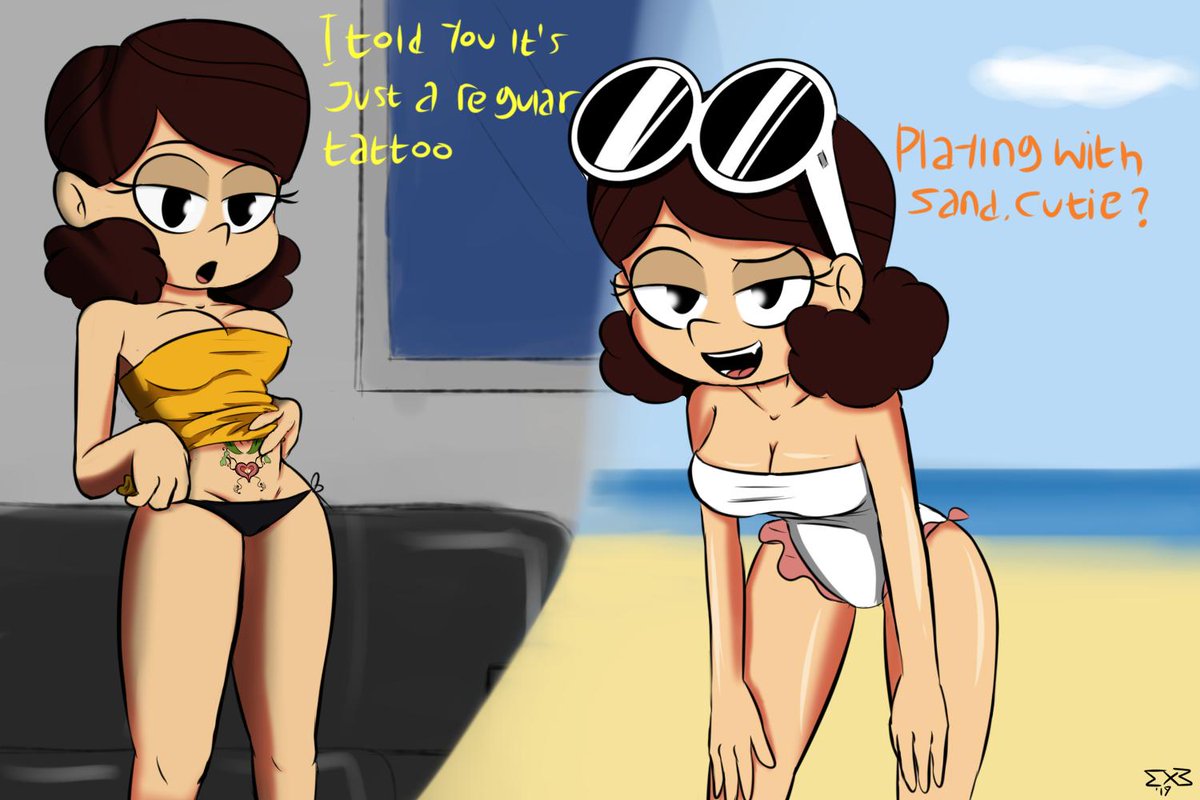 X3corez commission open on X: time to cross the limit a bit.. a QT from  season 1 Loud House Thicc QT has secret too... lol btw, her name is Belle,  right? 🤔 