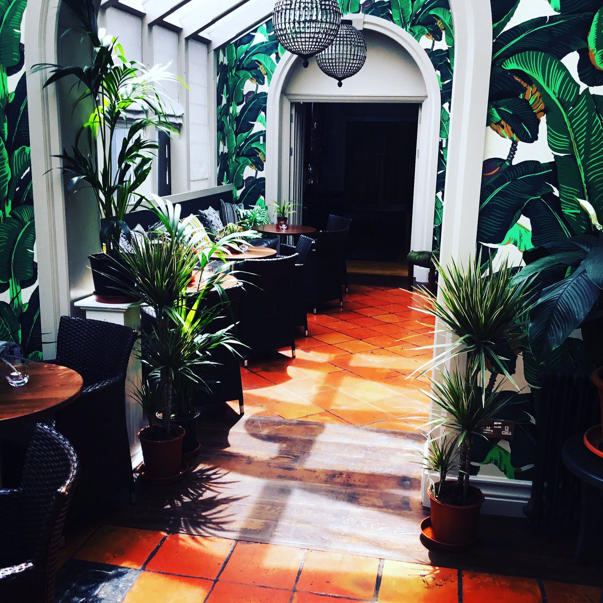 The Sun is always shining in the #GardenRoom <a href="/Westcourthotel/">Westcourt Hotel</a>