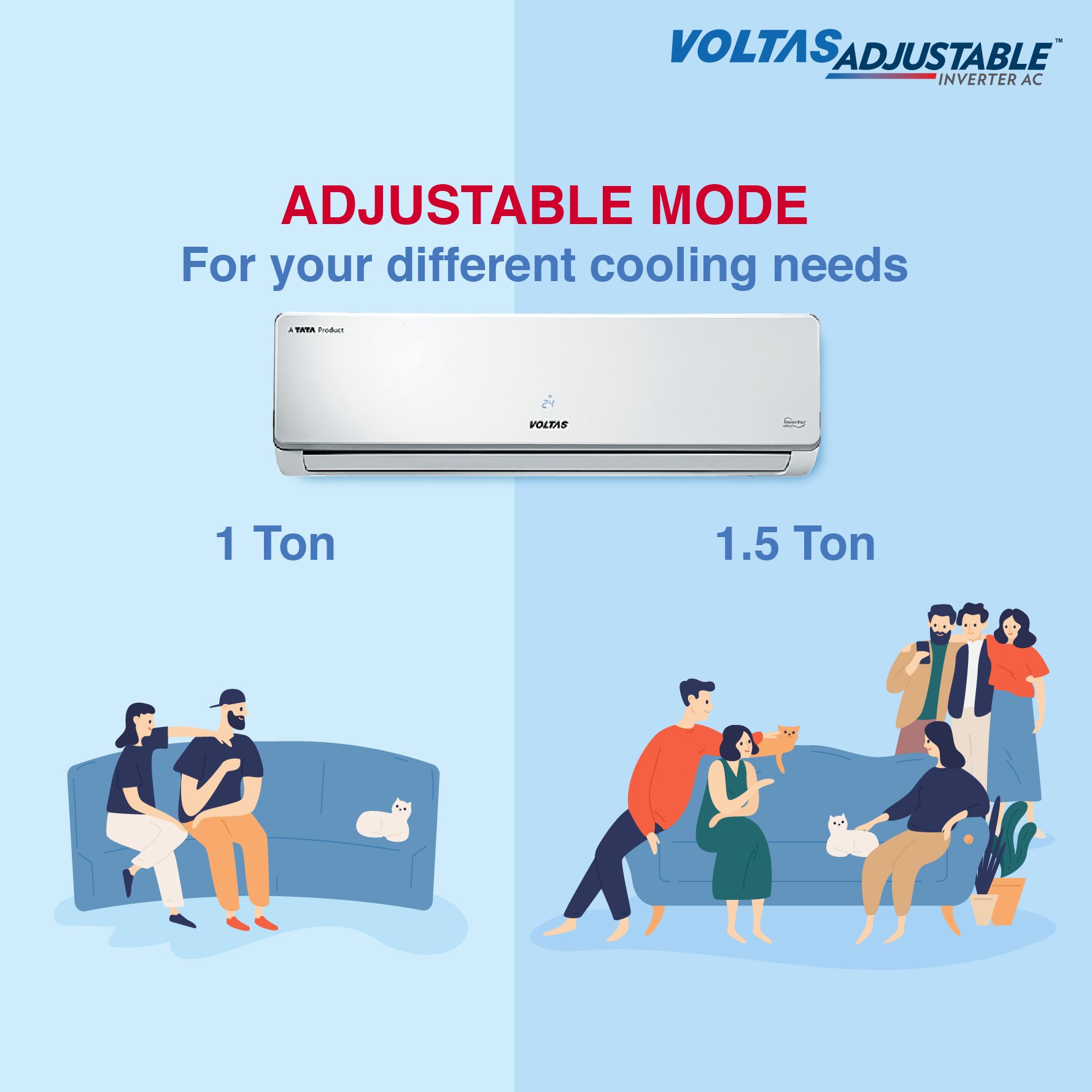 Voltas adjustable ac online