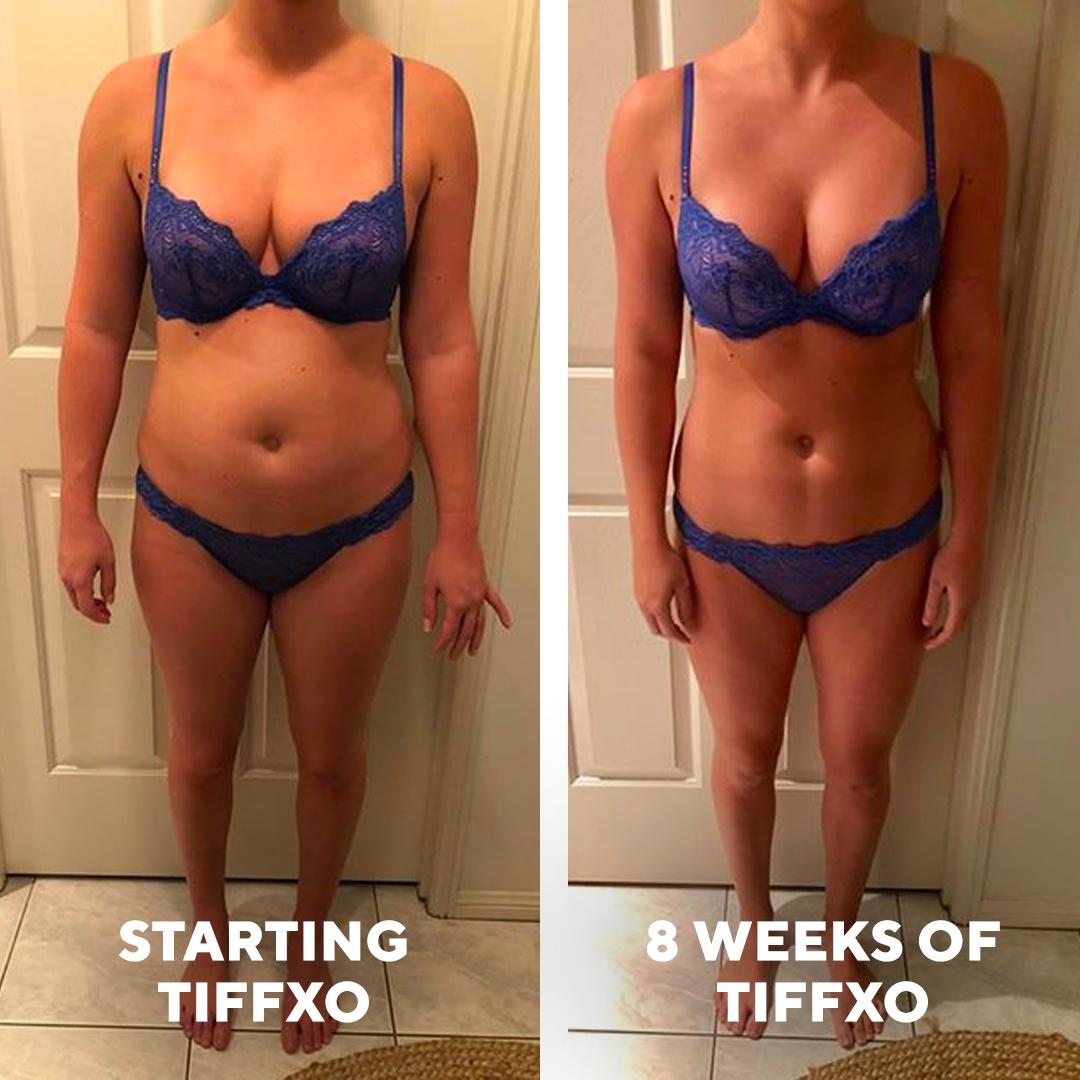 How much difference can two months make? Just ask TIFFXO member Emma, who says: 'It’s been 8 weeks with Tiff in my life. Still a long way to go, but I am feeling so much stronger, healthier and most importantly HAPPIER!' Get happy: TIFFXO.com