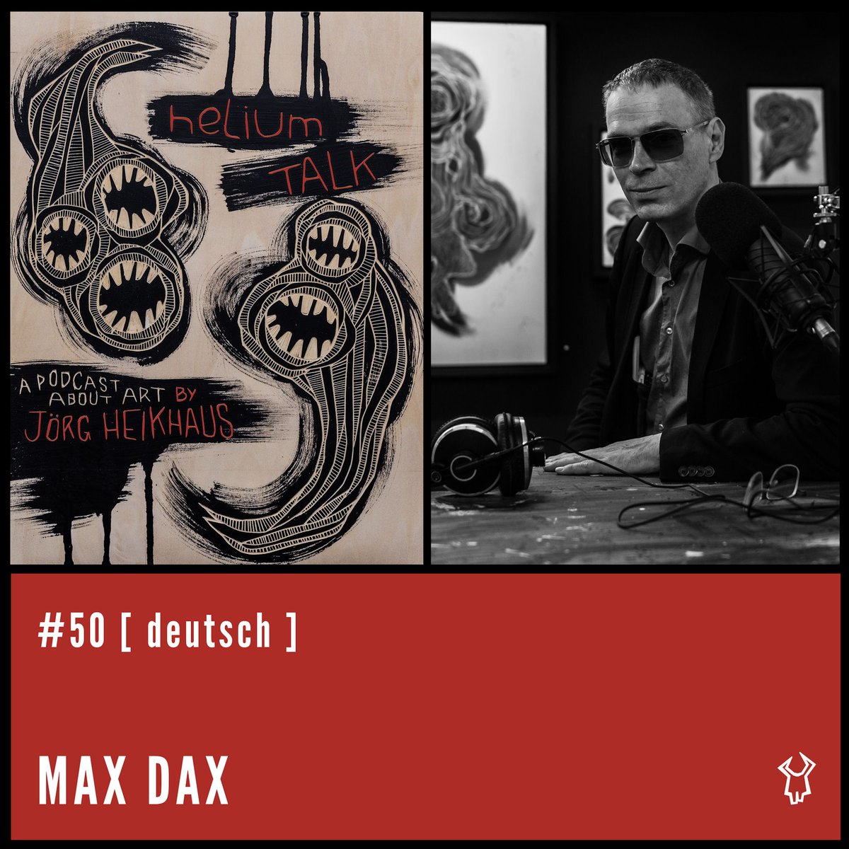 Proud to announce the launch of the 50th episode of my podcast heliumTALK today!!!
Max Dax, curator of the exhibition "HYPER! - a journey into art and music" at the <a href="/Deichtorhallen/">Deichtorhallen Hamburg</a> Hamburg
heliumtalk.com
iTunes: apple.co/2xbRXHg
Spotify: spoti.fi/2KAhF11
