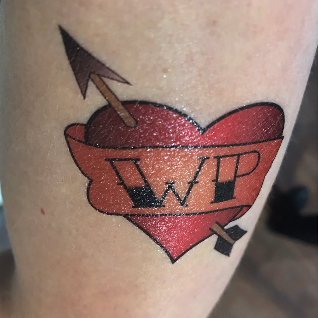 Kind of hooked on my new tattoo 😂 #Raidboxes #WPEU