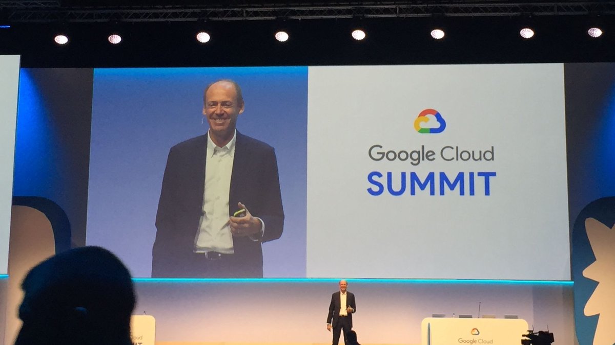 GoogleCloud_IT's tweet photo. Un investimento di oltre $45 miliardi in tre anni, 58 nuove zone cloud connesse in 19 regioni del mondo e 130 nuovi prodotti nel 2019 in ambito sicurezza, privacy, creazione software, data management, analytics e AI: sono i numeri che aprono il keynote #GoogleCloudSummit https://t.co/9L6Xse4rUQ