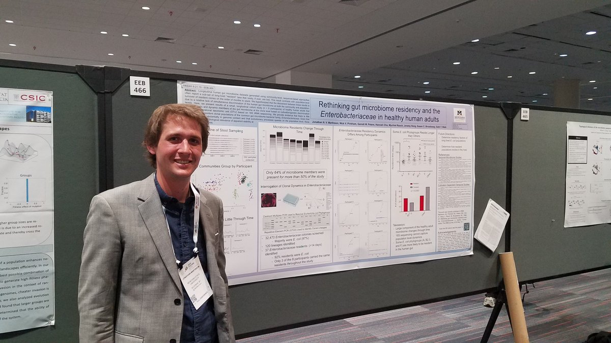 JNVMartinson's tweet photo. Had a great time at #ASMMicrobe2019! With @thewalklab @SethWalk @Mikerobist @G_Peters31 https://t.co/h7YKBqboof