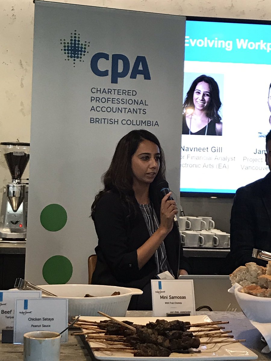 cpa_bc's tweet image. Thanks Navneet Gill, CPA and
Senior Financial Analyst @EA, for sharing the impact technology has in your job. #CYPProgram #CPAProud