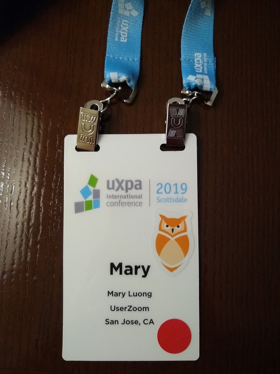 Come get your Zooie sticker at the <a href="/UserZoom/">UserZoom (now part of UserTesting)</a> booth!
#UXPA2019 #uxresearch